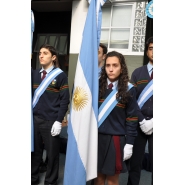 Acto del DIA DE LA BANDERA del Nivel Secundario